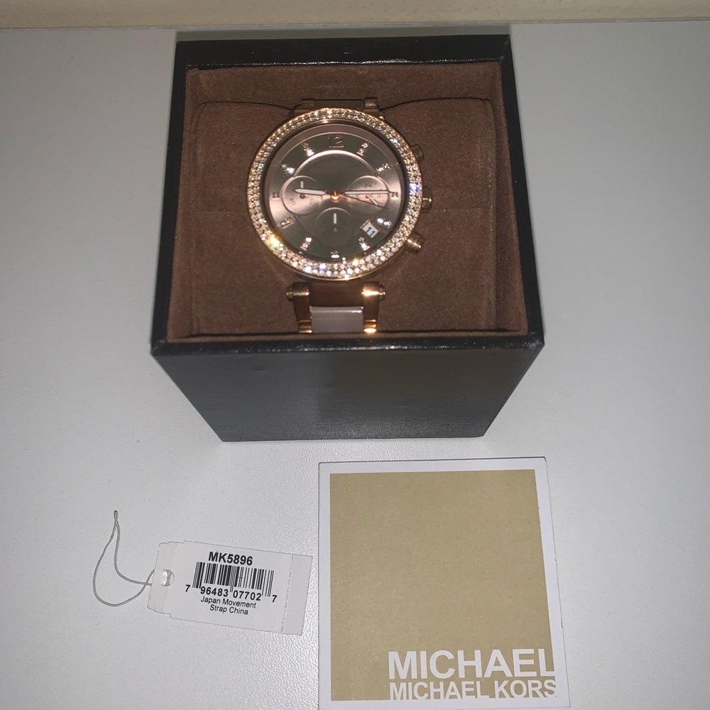 Michael Kors women’s watch, like new - rose gold